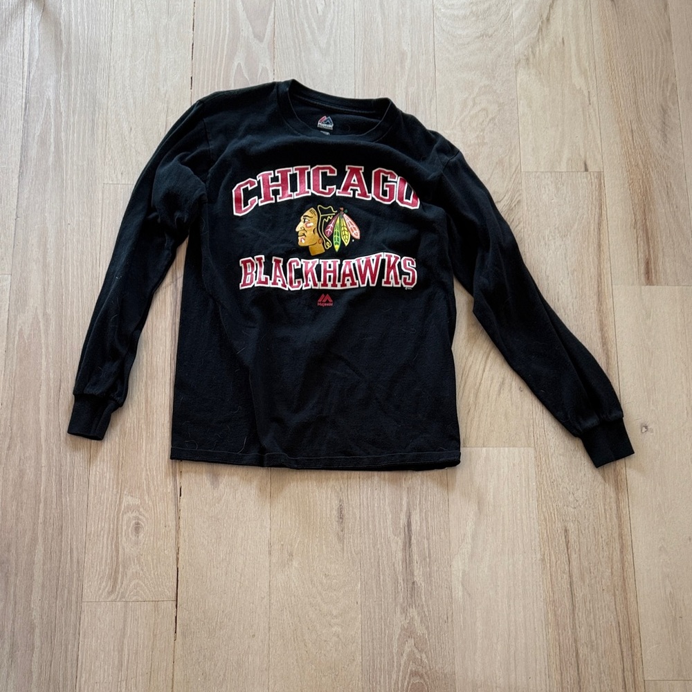 Chicago Blackhawks Long Sleeve Shirt
